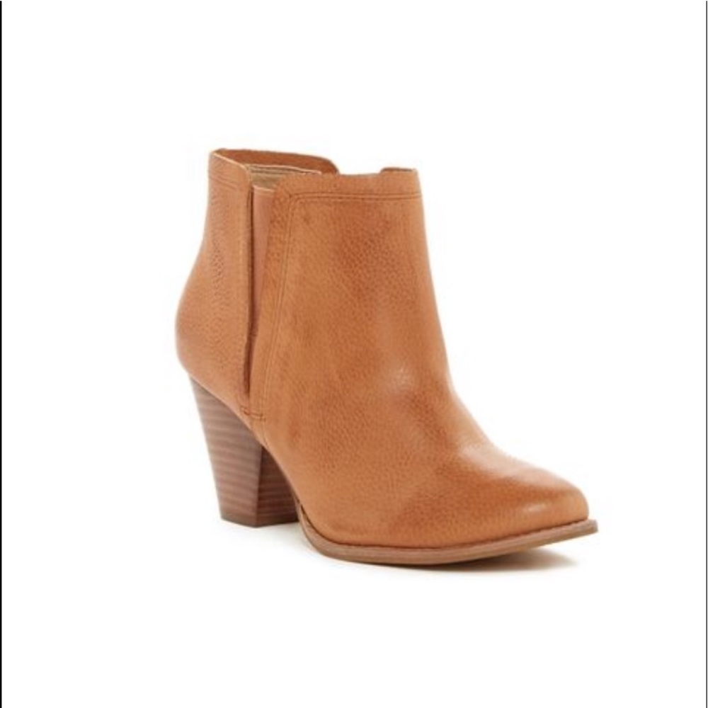 Splendid cognac Rochelle ankle booties